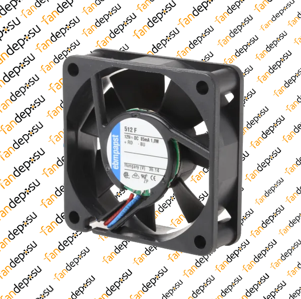 EBMPAPST 512F 50x50x15mm 12V DC KARE FAN