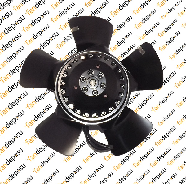 EBMPAPST A2E200-AF02-01 230V AC MONAFAZE METAL KANAT EMİŞ FAN