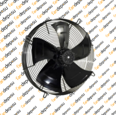 EBMPAPST S4D350-AN08-30  350mm 380V 1400 DEVİR EMİCİ AKSİYEL FAN