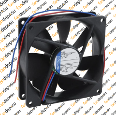 EBMPAPST 3412N  92x92x25mm 12V DC KARE FAN