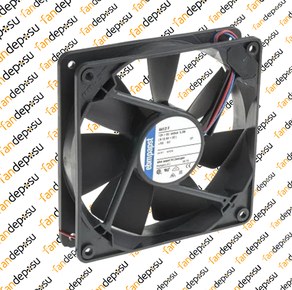 EBMPAPST 4412F  119x119x25mm 12V DC KOMPAKT FAN