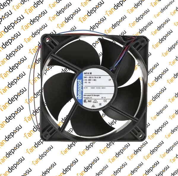 EBMPAPST 4414M  120x120x38mm 24V DC KOMPAKT FAN