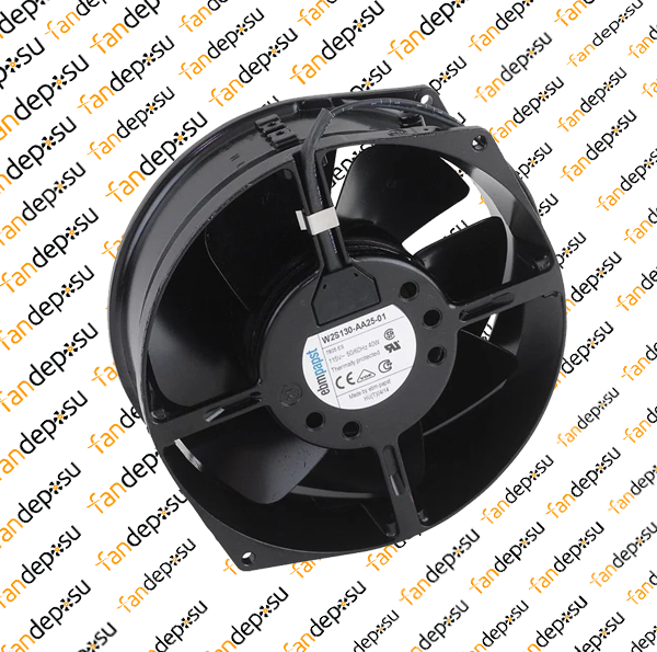 EBMPAPST W2S130-AA25-01  172x150x55mm  115V AC FAN