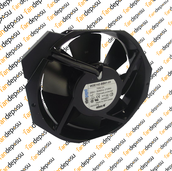 EBMPAPST W2E142-BB01-01  172x150x38mm 230V AC FAN