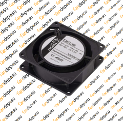 JASON FAN FJ8022AB  80x80x25mm  KABLOLU 230V AC METAL KASA PLASTİK KANAT RULMANLI FAN