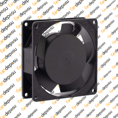 JASON FAN FJ9022AB  92x92x25mm KABLOLU 230V AC METAL KASA PLASTİK KANAT RULMANLI FAN