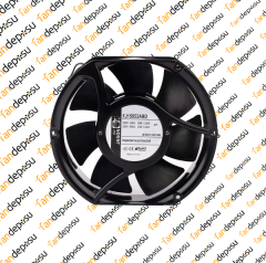JASON FAN FJ15052AB  172x150x51mm  KABLOLU 230V AC METAL KASA PLASTİK KANAT RULMANLI FAN