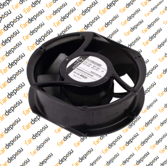 JASON FAN FJ15052AB  172x150x51mm  KABLOLU 230V AC METAL KASA PLASTİK KANAT RULMANLI FAN