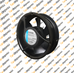 JASON FAN FJ17052AB  172x172x51mm YUVARLAK  230V AC METAL KASA PLASTİK KANAT RULMANLI FAN