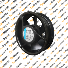 JASON FAN FJ17052AB  172x172x51mm YUVARLAK  230V AC METAL KASA PLASTİK KANAT RULMANLI FAN