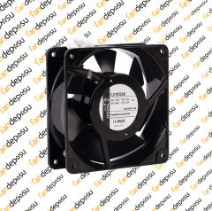 JASON FAN FJ12032AB  120x120x38mm KABLOLU  230V AC METAL KASA PLASTİK KANAT  RULMANLI FAN
