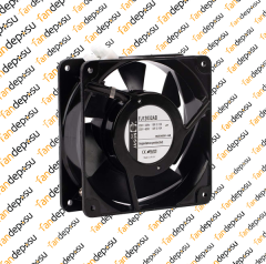JASON FAN FJ12032AB  120x120x38mm KABLOLU  230V AC METAL KASA PLASTİK KANAT  RULMANLI FAN