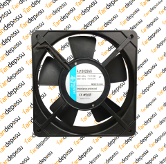 JASON FAN FJ12022AS  120x120x25mm KABLOLU  230V AC METAL KASA PLASTİK KANAT YATAKLI FAN