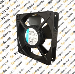JASON FAN FJ12022AS  120x120x25mm KABLOLU  230V AC METAL KASA PLASTİK KANAT YATAKLI FAN