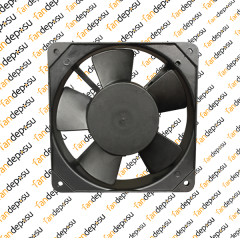 JASON FAN FJ12022AS  120x120x25mm KABLOLU  230V AC METAL KASA PLASTİK KANAT YATAKLI FAN