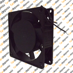 JASON FAN FJ9022AS  92x92x25mm KABLOLU  230V AC METAL KASA PLASTİK KANAT YATAKLI FAN