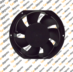 JASON FAN FJ15051AB  172x150x51mm KABLOLU  115V AC METAL KASA PLASTİK KANAT RULMANLI FAN