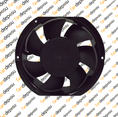 JASON FAN FJ15051AB  172x150x51mm KABLOLU  115V AC METAL KASA PLASTİK KANAT RULMANLI FAN