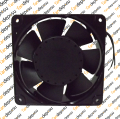 JASON FAN FJ12033AB  120x120x38mm KABLOLU METAL KASA PLASTİK KANAT 380V AC RULMANLI FAN