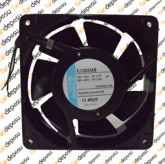 JASON FAN FJ12033AB  120x120x38mm KABLOLU METAL KASA PLASTİK KANAT 380V AC RULMANLI FAN