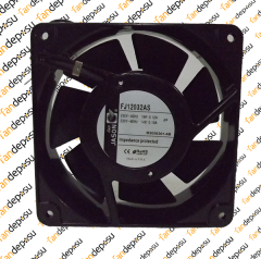 JASON FAN FJ12032AS  120x120x38mm KABLOLU 230V AC METAL KASA PLASTİK KANAT YATAKLI FAN