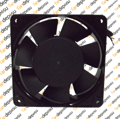 JASON FAN FJ12031AS  120x120x38mm 115V AC METAL KASA PLASTİK KANAT KABLOLU YATAKLI FAN
