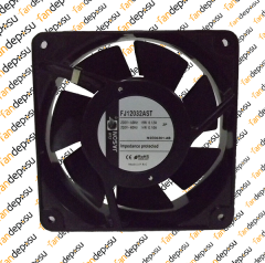 JASON FAN FJ12032AST  120x120x38mm   230V AC METAL KASA PLASTİK KANAT SOKETLİ YATAKLI FAN