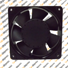 JASON FAN FJ12032ABT  120x120x38mm 230V AC SOKETLİ METAL KASA PLASTİK KANAT RULMAN FAN