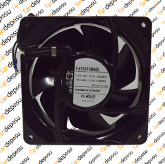 JASON FAN FJ12031MABL  120x120x38mm  115V AC  KABLOLU METAL KANAT METAL KASA RULMANLI FAN