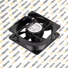 JASON FAN FJ12032MABD  120x120x38mm 230V AC SOKETLİ METAL KANAT METAL KASA RULMANLI FAN
