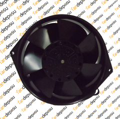 JASON FAN FJ16052MAB  160x150x55mm 230V AC KABLOLU METAL KANAT METAL KASA RULMANLI FAN
