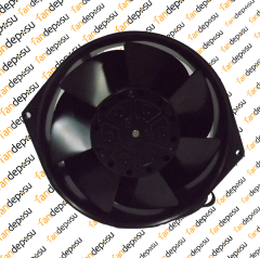 JASON FAN FJ16052MAB  160x150x55mm 230V AC KABLOLU METAL KANAT METAL KASA RULMANLI FAN