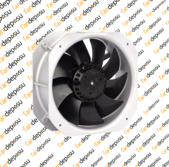 JASON FAN FJ22082MAB 225x225x80mm 230V AC METAL KANAT METAL KASA KLEMENS BAĞLANTILI RULMANLI FAN