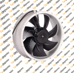 JASON FAN FJ25491MABL   254x89mm  115V AC METAL KANAT METAL KASA KLEMENSLİ FAN