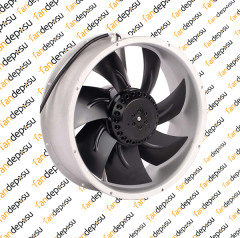 JASON FAN FJ25491MABL   254x89mm  115V AC METAL KANAT METAL KASA KLEMENSLİ FAN