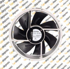 JASON FAN FJ25491MABL   254x89mm  115V AC METAL KANAT METAL KASA KLEMENSLİ FAN