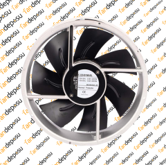 JASON FAN FJ25491MABL   254x89mm  115V AC METAL KANAT METAL KASA KLEMENSLİ FAN