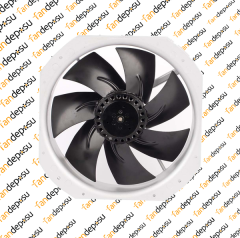 JASON FAN FJ28082MAB 280x280x80mm 230V AC METAL KANAT METAL KASA KLEMENSLİ FAN