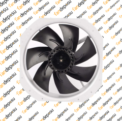 JASON FAN FJ28082MAB 280x280x80mm 230V AC METAL KANAT METAL KASA KLEMENSLİ FAN