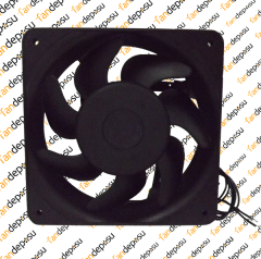 JASON FAN G16062HAB-C-7P  160x160x61mm  230V AC PLASTİK KANAT METAL KASA KABLOLU RULMANLI FAN