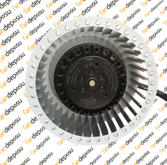 JASON FAN FR2E-150.68TS   150x68mm 230V AC YUVARLAK METAL KASA KAVİSLİ SANTRİFÜJ RADYAL FAN