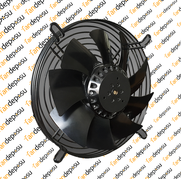 JASON FAN FJ2E-200.FG.V  200mm  230V AC EMİŞLİ METAL KANATLI KORUMA TELLİ SOĞUTMA FANI