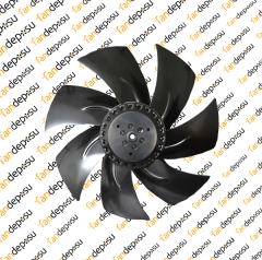 JASON FAN FJ2E-250.A  250mm  230V AC ÜFLEME METAL KANATLI TEL MUHAFAZALI SOĞUTMA FANI