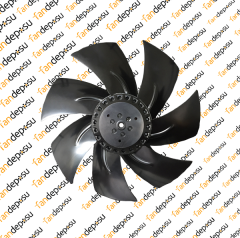 JASON FAN FJ2E-250.A  250mm  230V AC ÜFLEME METAL KANATLI TEL MUHAFAZALI SOĞUTMA FANI