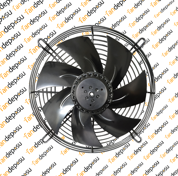 JASON FAN FJ2E-250.FG.V  250mm  230V AC EMİŞLİ METAL KANATLI KORUMA TELLİ SOĞUTMA FANI