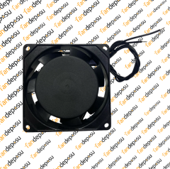 JASON FAN FJ80202AS   80x80x25mm KABLOLU 24V AC RULMANLI FAN