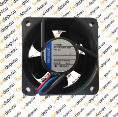 614NGHH  60x60x25mm 24V DC 2 KABLOLU FAN