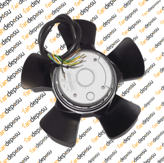 EBMPAPST A2D200-AA02-02  230V AC TRİFAZE METAL KANAT ÜFLEME FAN