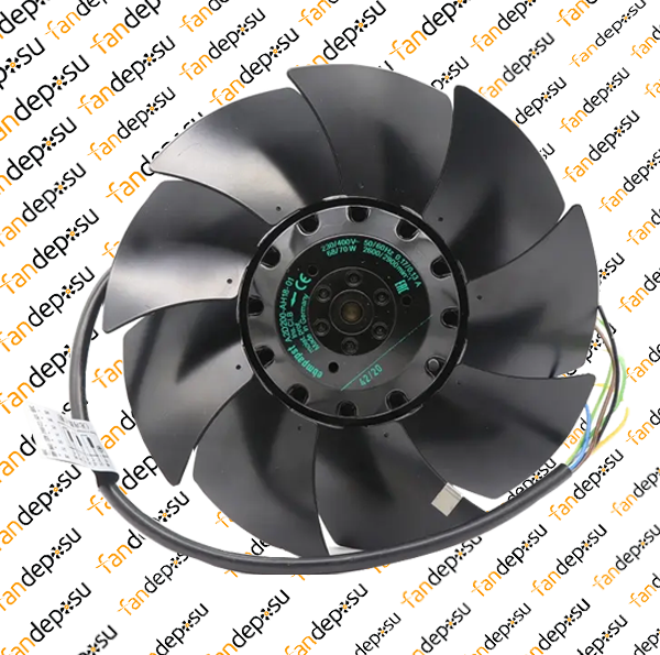 EBMPAPST A2D200-AH18-01  380/400V AC TRİFAZE METAL KANAT EMİŞLİ FAN