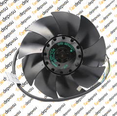 EBMPAPST A2D200-AH18-01  380/400V AC TRİFAZE METAL KANAT EMİŞLİ FAN